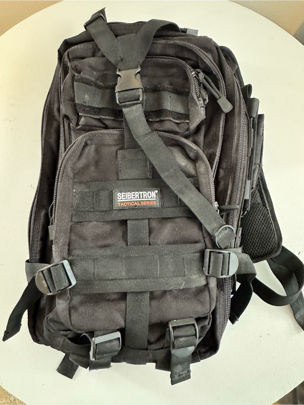 Tactical Black Men's Backpack - Rugged Everyday Carry